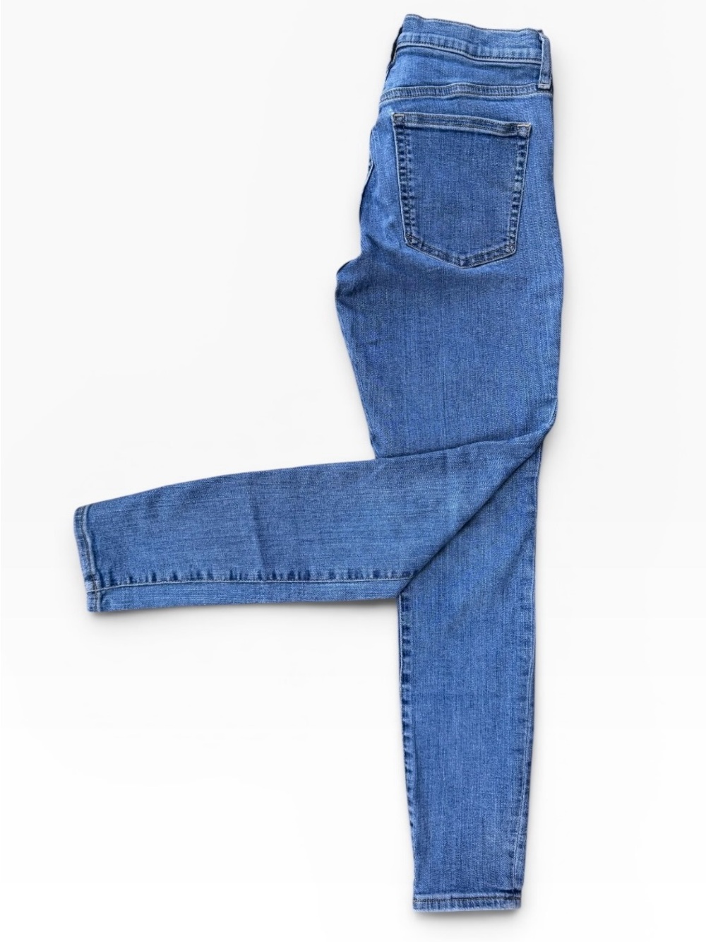 GAP High Rise True Skinny Jeans Medium Indigo Stretch Denim 27 / 4